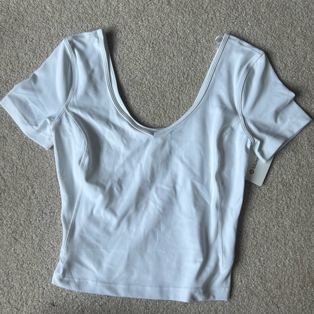 BRAND NEW NWT Lululemon Align T-Shirt - White